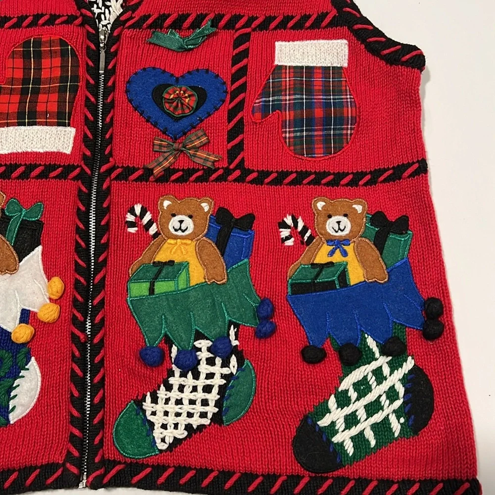 Designer Originals Studio - petite small, Holiday vest - Picture 4 of 8
